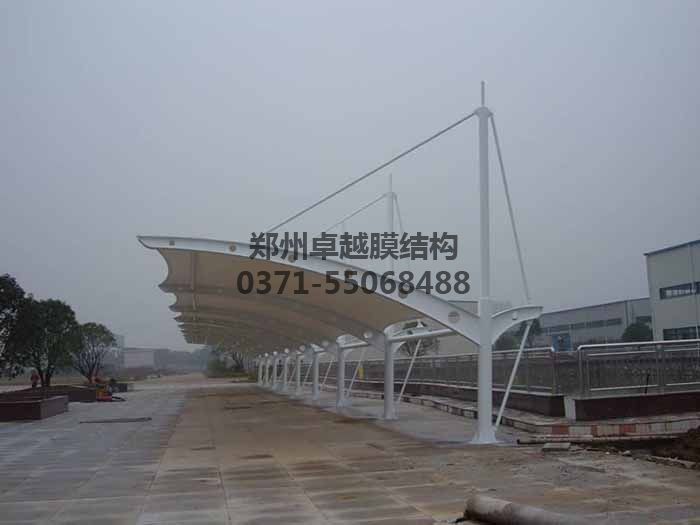 膜結構車(chē)棚工程實(shí)例四