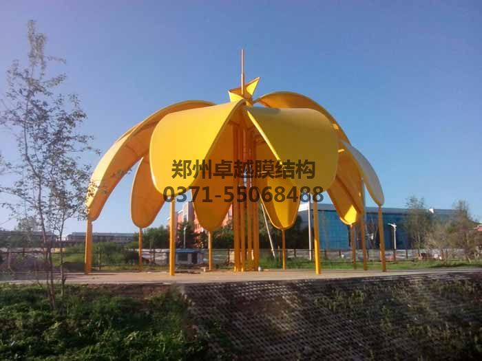景觀(guān)膜結構之花朵小品實(shí)例