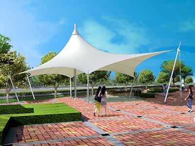 景觀(guān)膜結構