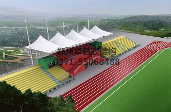 體育場(chǎng)/操場(chǎng)看臺膜結構看臺設計賞析