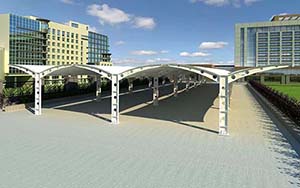 <font color='red'>膜結構車(chē)棚</font>布怎么施工,<font color='red'>膜結構車(chē)棚</font>施工圖