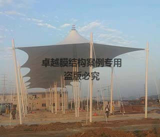 廣州白云機場(chǎng)收費站膜結構頂棚