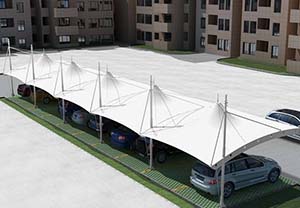 <font color='red'>膜結構車(chē)棚</font>的一平方的價(jià)格是多少