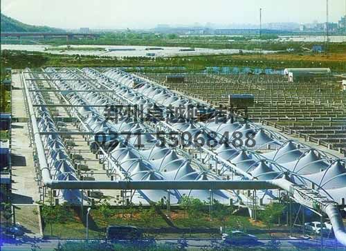 某污水處理廠(chǎng)污水池反吊膜加蓋封閉