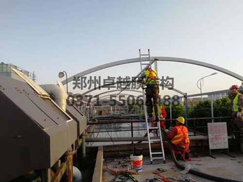 安裝膜結構規范的安全保障措施