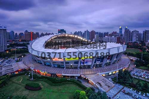 上海八萬(wàn)人體育場(chǎng)膜結構看臺罩棚