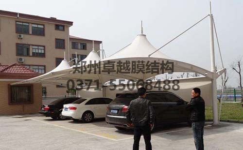 某小區定制的膜結構車(chē)棚