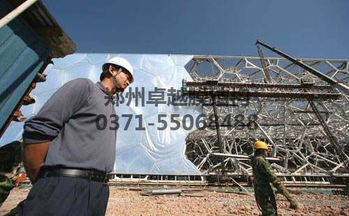 膜結構工程材料和工具設備的現場(chǎng)交付與管理