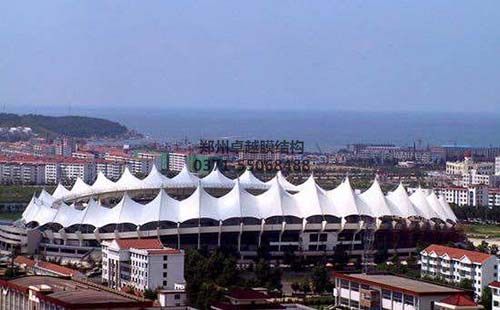 威海體育場(chǎng)懸索膜結構