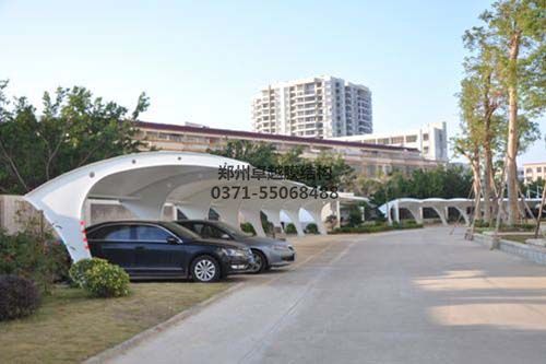 卓越膜結構車(chē)棚案例