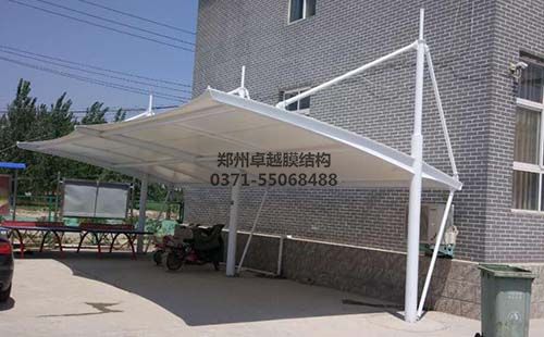 開(kāi)封蘭考縣三義寨鄉政府膜結構車(chē)棚