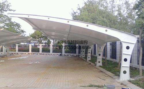河南平頂山人民醫院膜結構車(chē)棚