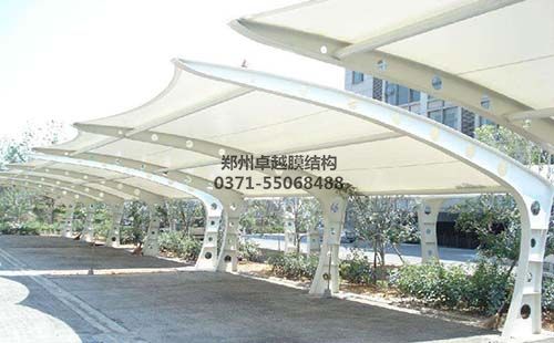 開(kāi)封蘭考縣第人民醫院膜結構車(chē)棚