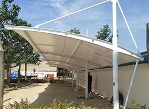 開(kāi)封膜結構車(chē)棚【廠(chǎng)家直銷(xiāo)】膜結構停車(chē)棚,張拉膜車(chē)棚