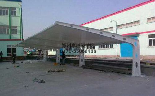 周口垃圾中轉站膜結構車(chē)棚