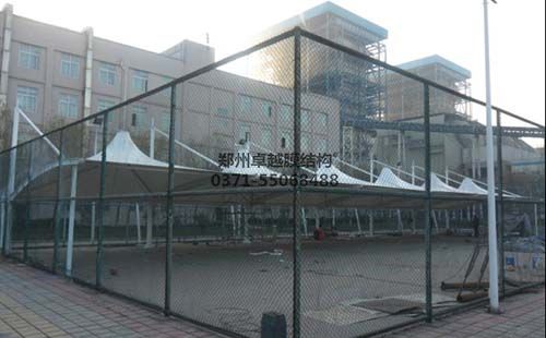 新鄉市寶山電廠(chǎng)膜結構車(chē)棚