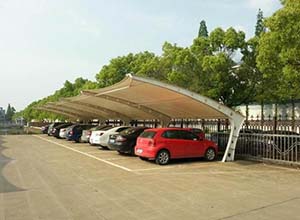 商丘<font color='red'>膜結構車(chē)棚</font>【廠(chǎng)家直銷(xiāo)】商丘膜結構停車(chē)棚,張拉膜車(chē)棚