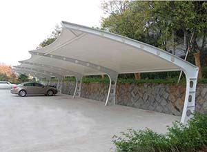 安陽(yáng)<font color='red'>膜結構車(chē)棚</font>【廠(chǎng)家直銷(xiāo)】安陽(yáng)膜結構停車(chē)棚,張拉膜車(chē)棚