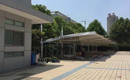 駐馬店中盛立方城膜結構車(chē)棚