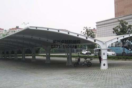 安陽(yáng)金地廣場(chǎng)膜結構車(chē)棚