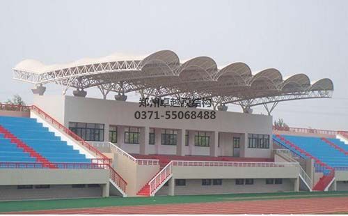 山東建筑大學(xué)體育場(chǎng)膜結構看臺