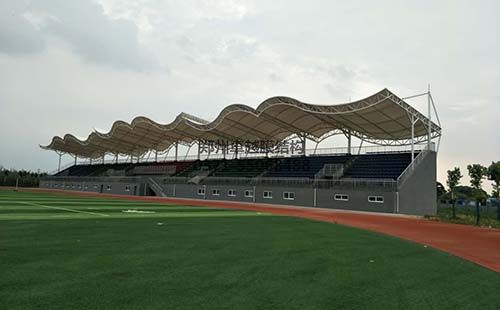 三門(mén)峽社會(huì )管理學(xué)院膜結構看臺