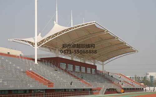 北京工業(yè)大學(xué)膜結構看臺頂棚