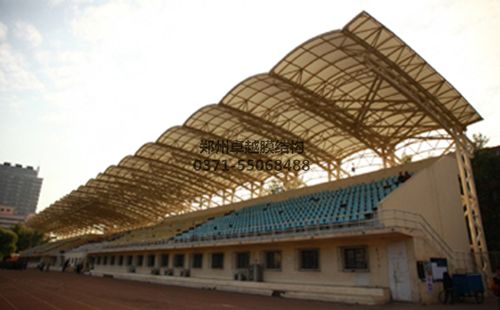 北京地質(zhì)大學(xué)膜結構看臺遮陽(yáng)棚