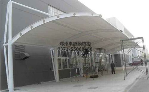 運城車(chē)管所膜結構車(chē)棚