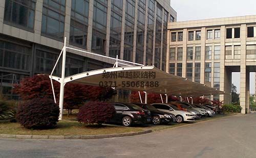 運城絳縣中學(xué)膜結構車(chē)棚