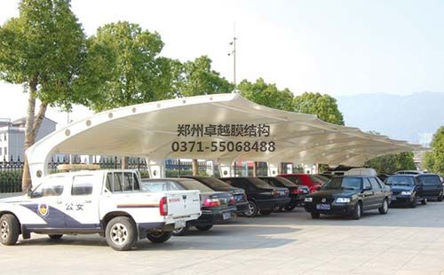 陽(yáng)泉燕竹花園膜結構車(chē)棚