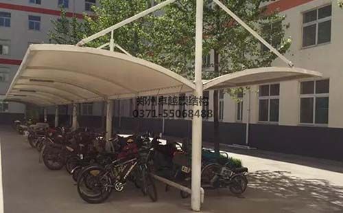 陽(yáng)泉康居苑膜結構車(chē)棚