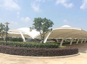 太原膜結構車(chē)棚【廠(chǎng)家直銷(xiāo)】太原膜結構停車(chē)棚,張拉膜車(chē)棚