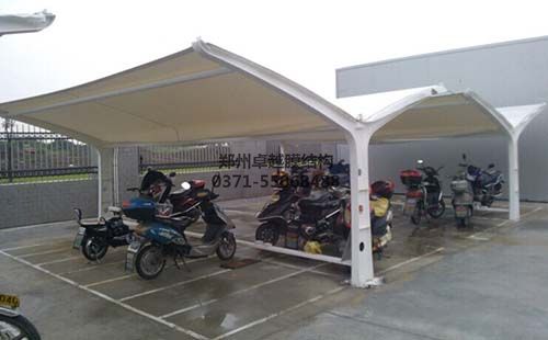 太原恒大名都膜結構車(chē)棚