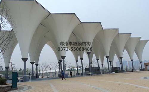 膜結構建筑之景觀(guān)大門(mén)