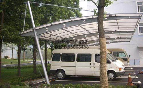 某小區膜結構車(chē)棚