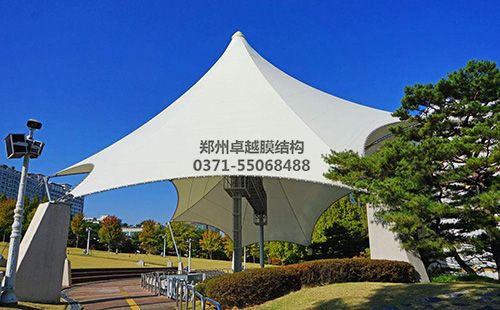 張拉膜膜結構景觀(guān)棚