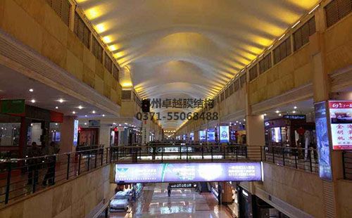 膜結構建筑內部燈光設置