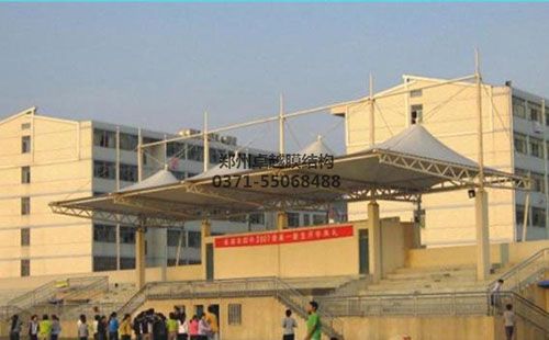 秦皇島第六高級中學(xué)膜結構看臺