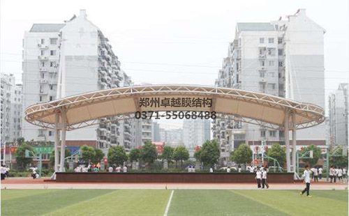 秦皇島新世紀中學(xué)膜結構看臺