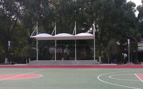 石家莊二中潤德學(xué)校膜結構看臺