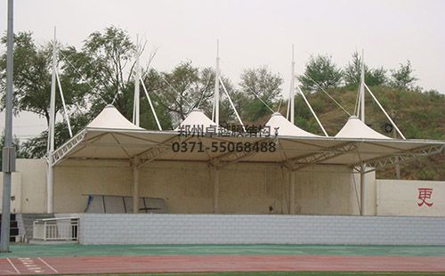 唐山學(xué)院膜結構看臺