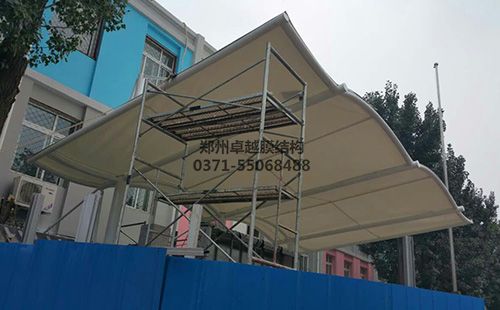 邢臺立德小學(xué)膜結構看臺