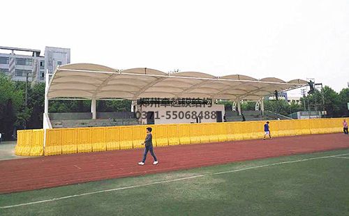 張家口職業(yè)技術(shù)學(xué)院膜結構看臺