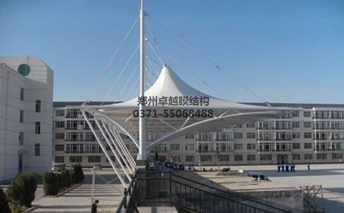 商洛中學(xué)膜結構看臺