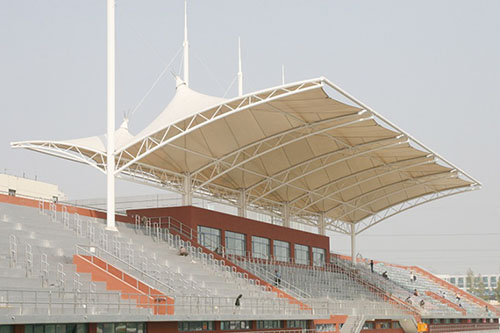 渭南職業(yè)技術(shù)學(xué)院膜結構看臺