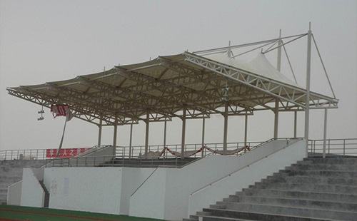 渭南瑞泉中學(xué)膜結構看臺