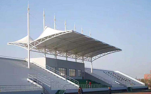 榆林工業(yè)學(xué)院膜結構看臺