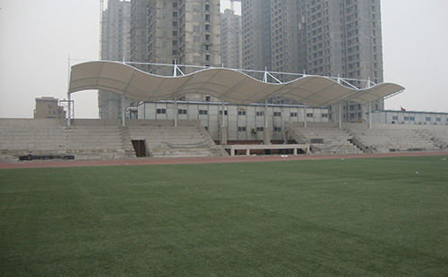 鄭州輕工業(yè)學(xué)院膜結構看臺