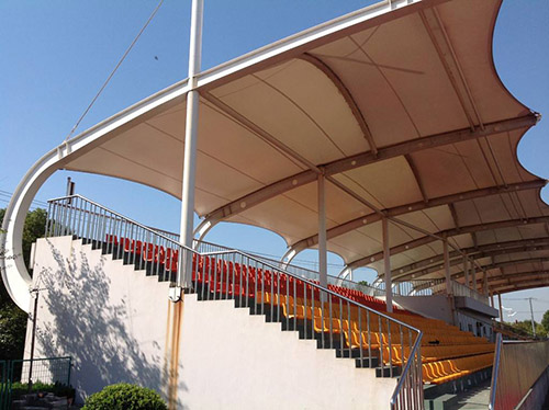 鄭州城市職業(yè)學(xué)院膜結構看臺